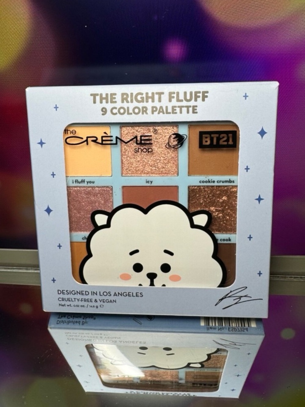 The creme shop bT1 palette color eye shadow makeup eh fluff color - Picture 1 of 2